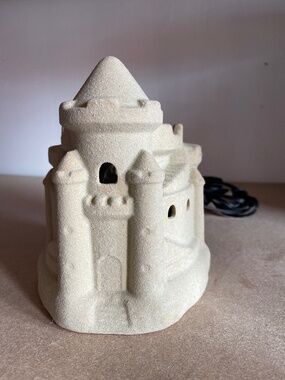 Sandcastle Ceramic Castle Night Light Scent Warmer